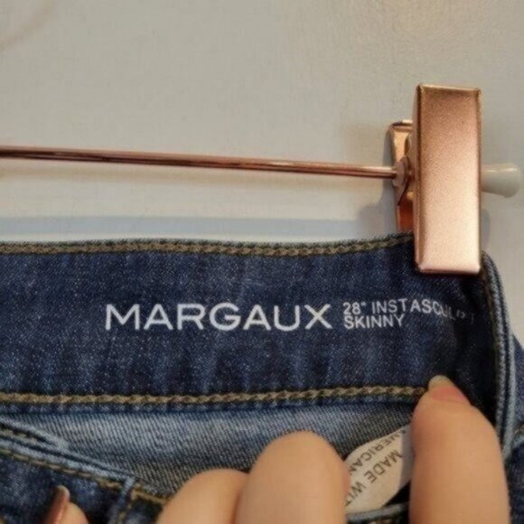 DL1961 | Margaux Insta Sculp Skinny Jeans Breeze Medium Wash - Picture 7 of 9